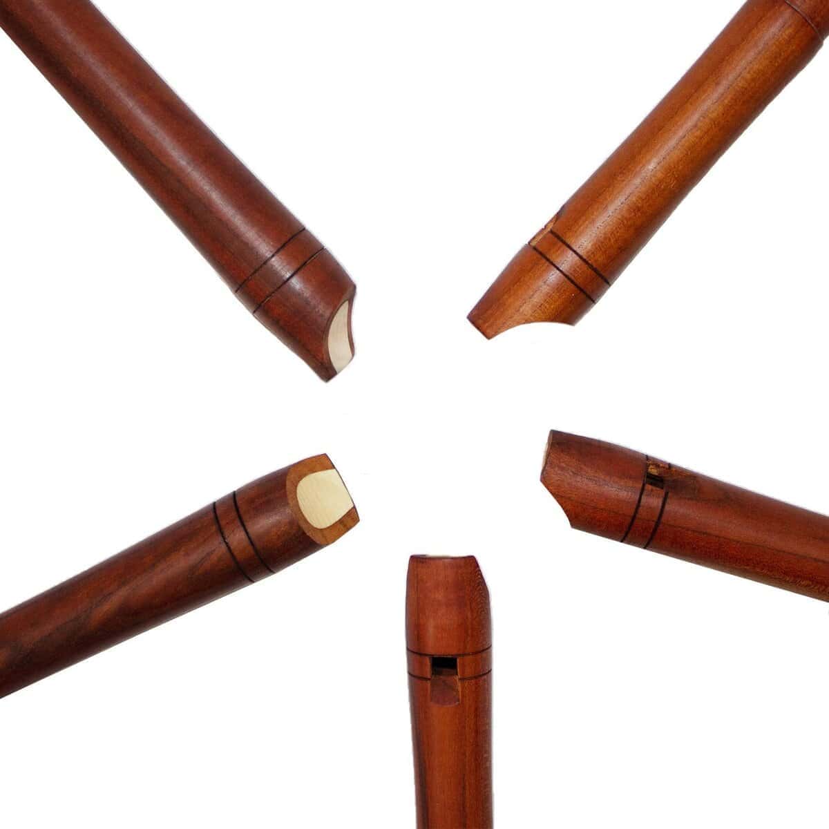 Flauta de Siete Agujeros de Madera de Ciruelo conocida como - Imagen 4