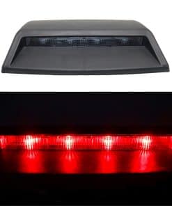 SENSHINE Luz de freno de montaje alto trasero tercera luz