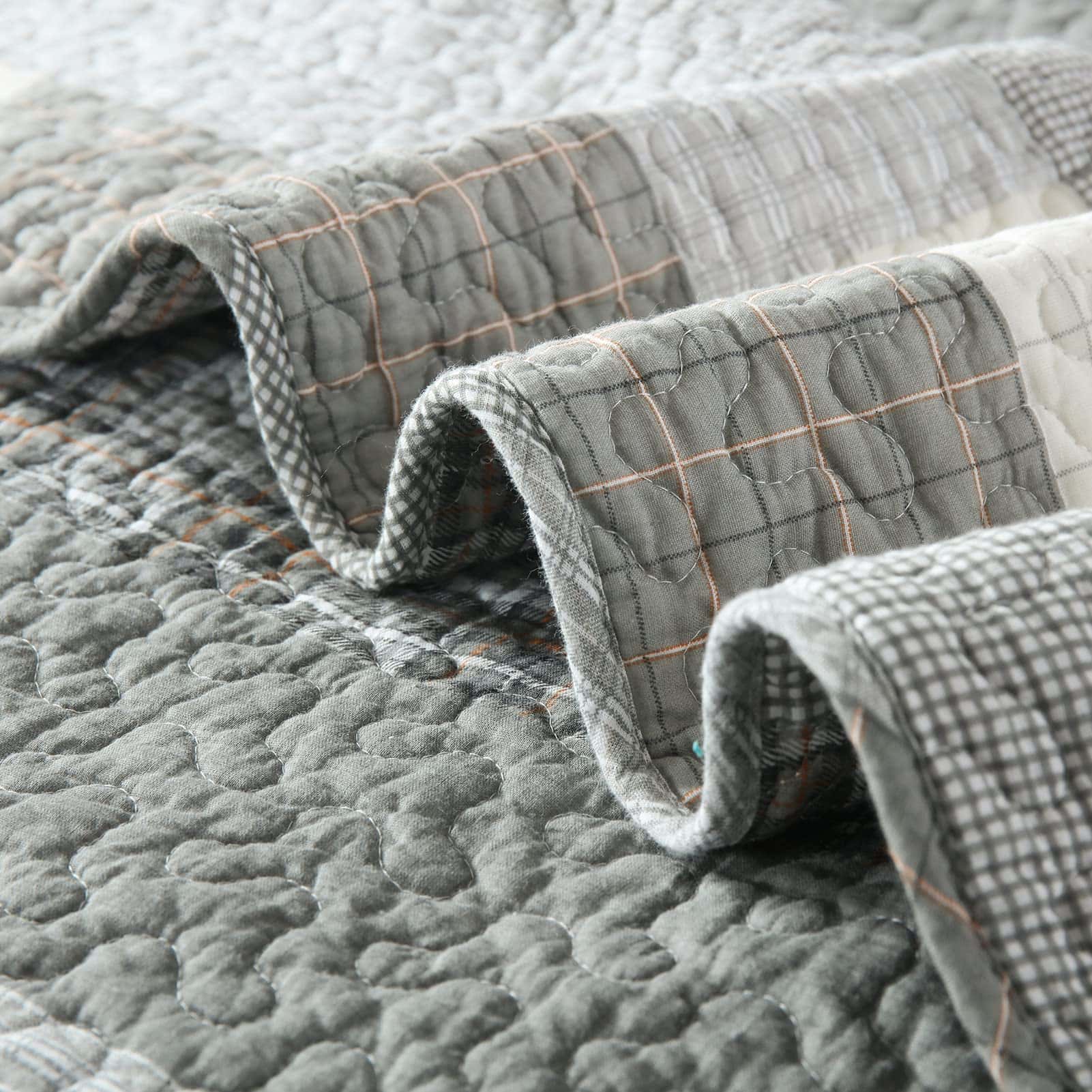 SahSahCasa Quilt King Size, King Quilt Set, Set de Colcha - Imagen 5