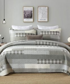 SahSahCasa Quilt King Size, King Quilt Set, Set de Colcha