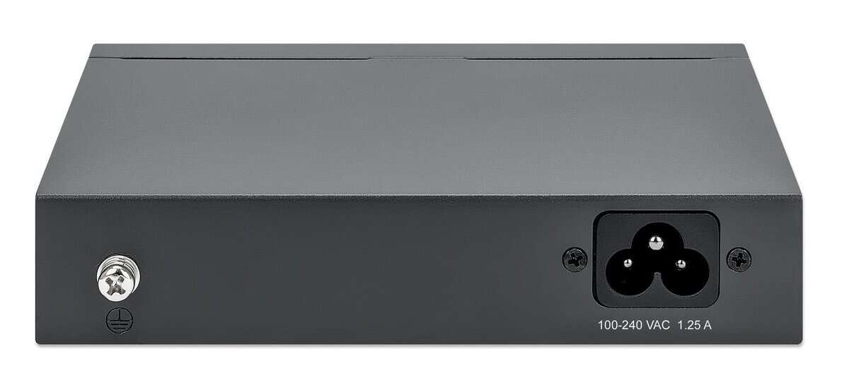 Switch Ethernet PoE+ Intellinet de 5 Puertos - 4 Puertos - Imagen 4