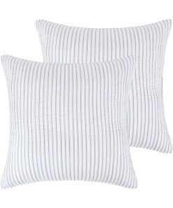 Levtex Home - Juego de 2 fundas de almohada a rayas Tobago