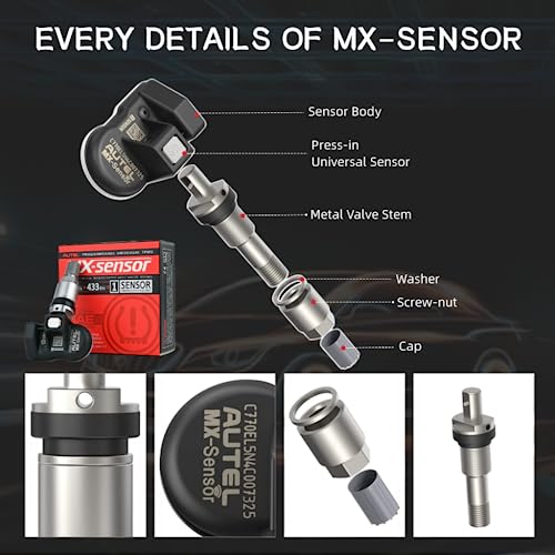 Autel Sensores TPMS MX-Sensor de Doble Frecuencia (315MHz + - Imagen 9