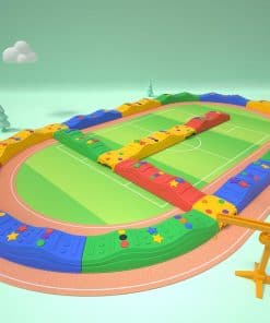 Juego de Equilibrio Infantil con Piedras de Paso para Niños