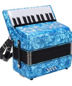 Acordeón BTER, 22 Teclas 8 Bajos Exquisito Acordeón de