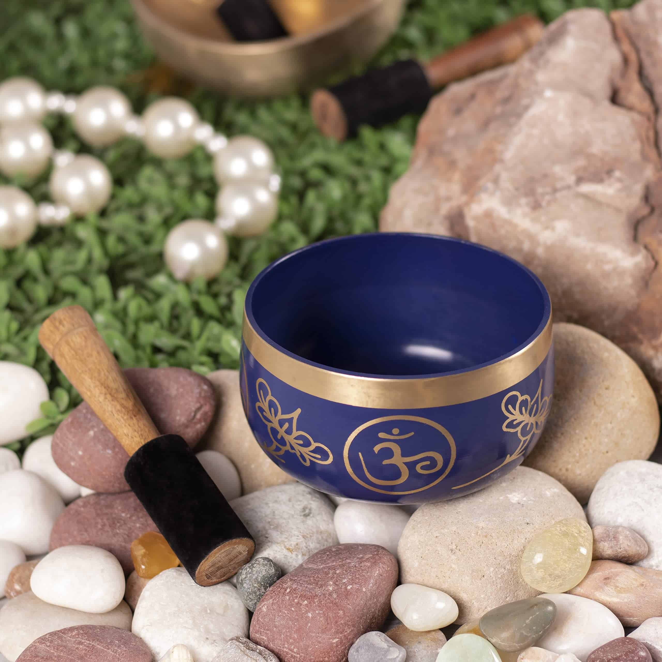 Tazón de canto budista Anahata Cosynee - Afinado al 4º - Imagen 9