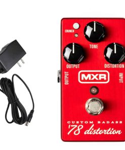 MXR M78 Custom Badass '78 Distortion con Fuente de