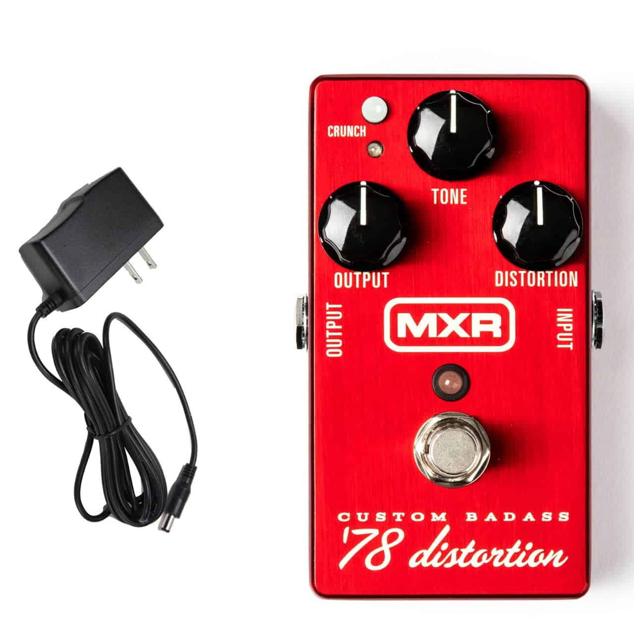 MXR M78 Custom Badass '78 Distortion con Fuente de