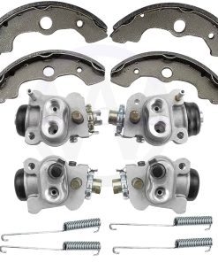 Kit de cilindros de freno delanteros con zapatas de freno