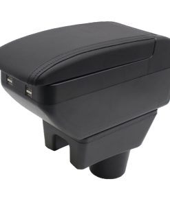 YJYWZH para Mitsubishi Mirage Attrage -Negro con hilo negro