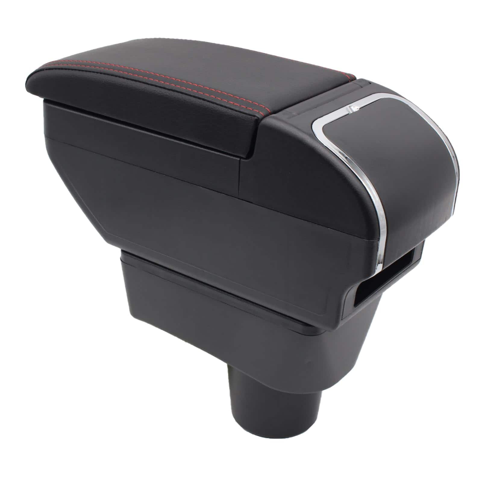 YJYWZH para Mitsubishi Mirage Attrage -Negro con Hilo Rojo