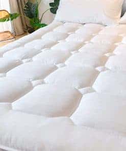 UNILIBRA Protector de colchón acolchado con rayón de bambú