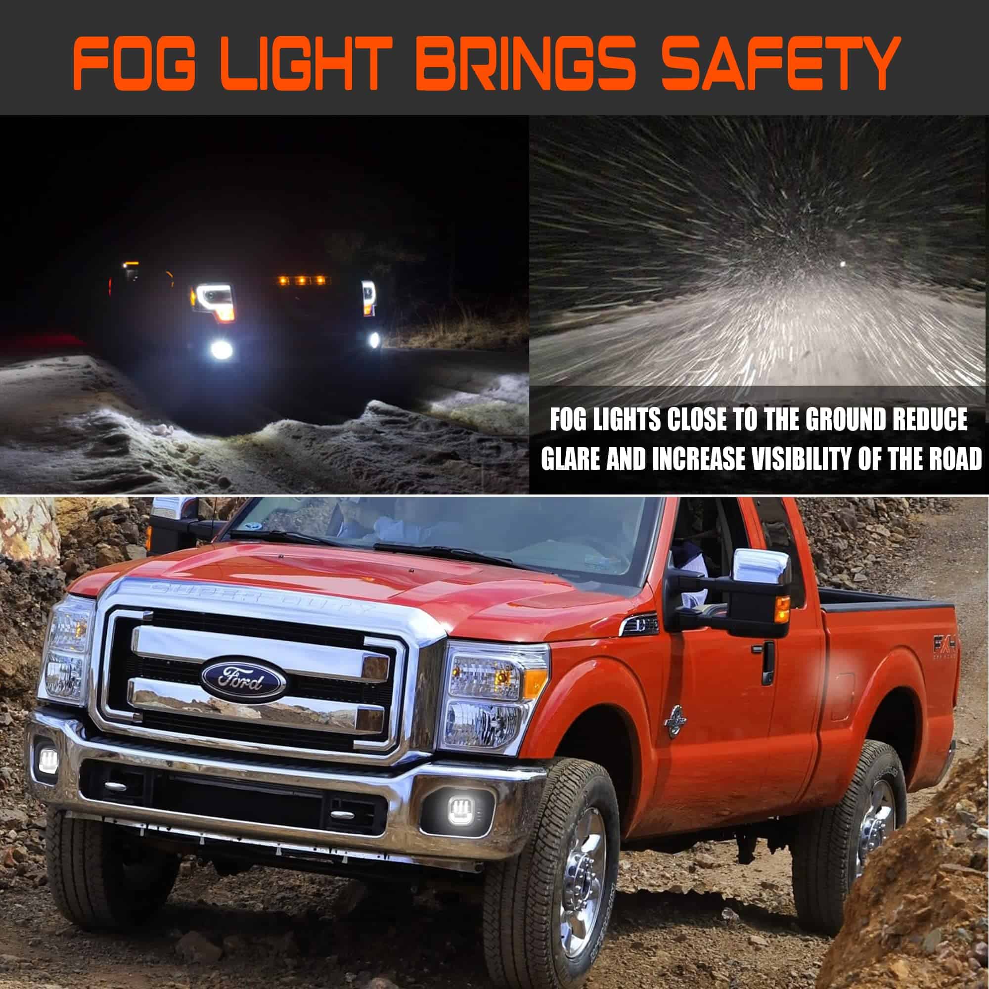 Luces antiniebla LED con DRL compatibles con Ford F250 F350 - Imagen 7