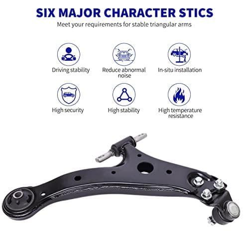 LCWRGS 2pcs Brazo de Control Inferior Delantero con Junta - Imagen 6