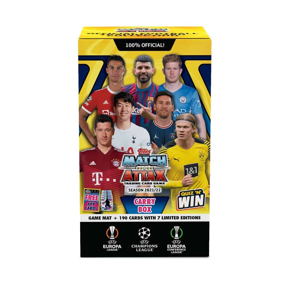 Colección Topps UEFA Champions League 2021 22 en Caja