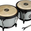 Set de Bongos Meinl Percussion 6.5" y 7.5" -Gris Definitivo