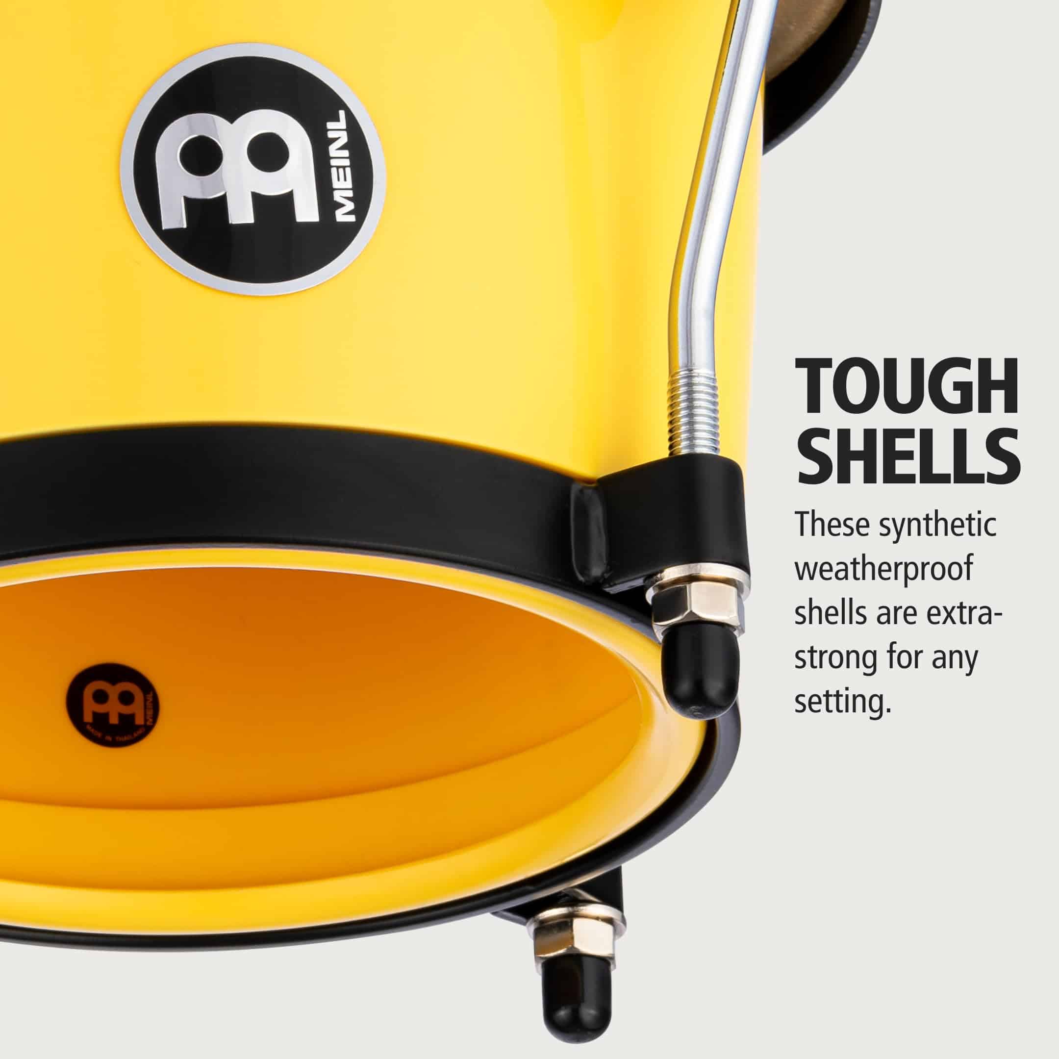 Meinl Percussion Bongos Hand Drum Set 6.5" y 7.5" con - Imagen 3