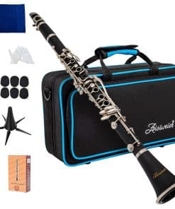 Clarinete en Si Bemol Aisiweier Negro de Ebonita Para