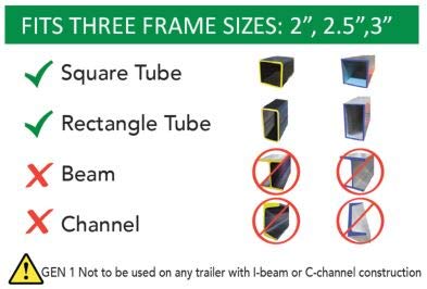 Soporte de remolque para remolque Dock N Stow, soporte de - Imagen 5