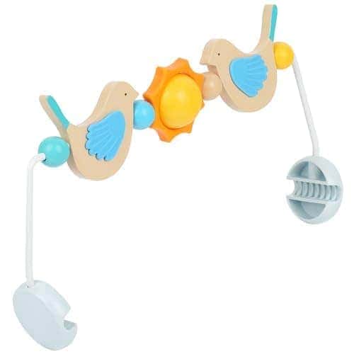 Barra de Juguete de Madera Impresa para Baby Bjorn Bouncer