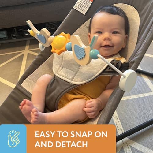 Barra de Juguete de Madera Impresa para Baby Bjorn Bouncer - Imagen 5