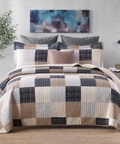 Colcha Queen Size de algodón al 100% Queen, colcha Queen de