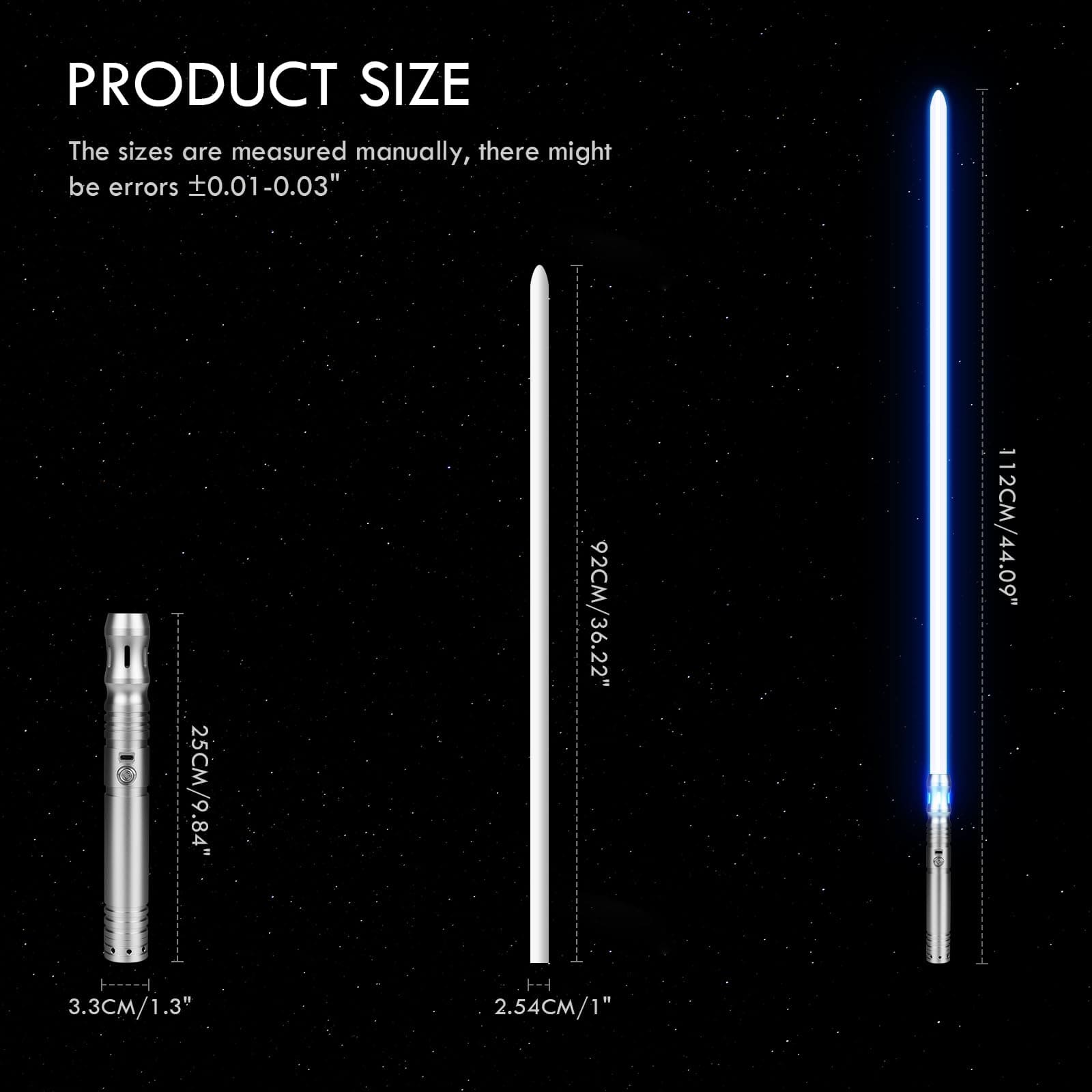 Sable de luz personalizado para adultos, Sable de luz duelo - Imagen 6