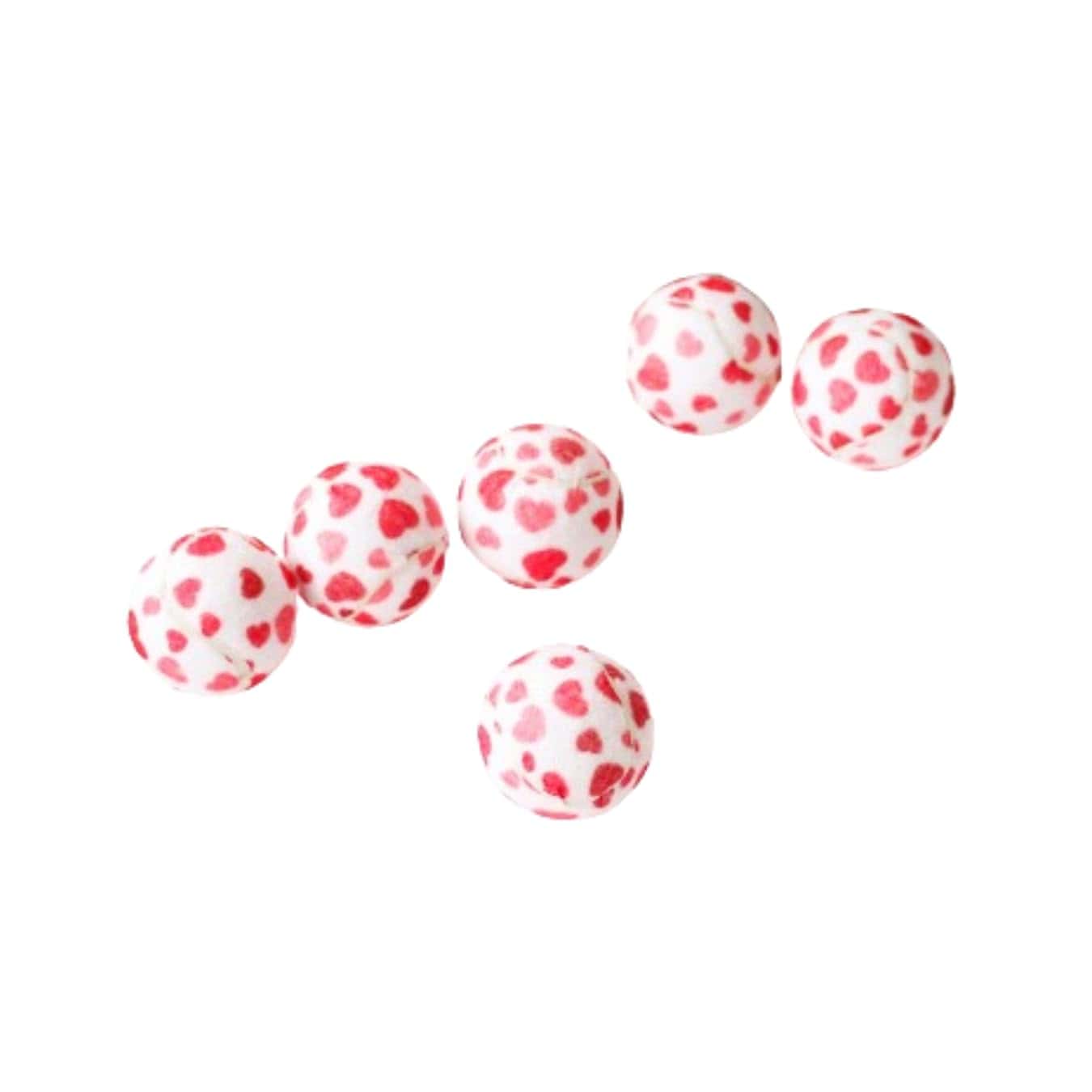 Pelotas de tenis para perros Midlee en forma de corazón de