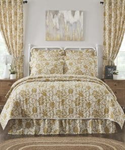 Colcha Reversible Floral Dorset de VHC Brands, Estilo