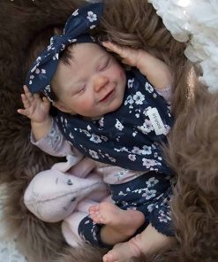 Muñecas de bebé reborn Zlgkjk, muñeca de bebé recién nacida