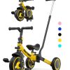 Bicicleta para niños besrey 7 en 1 con -Amarillo