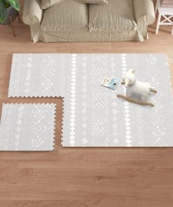 Tapete de juego extra grande para bebé - 4FT x 6FT