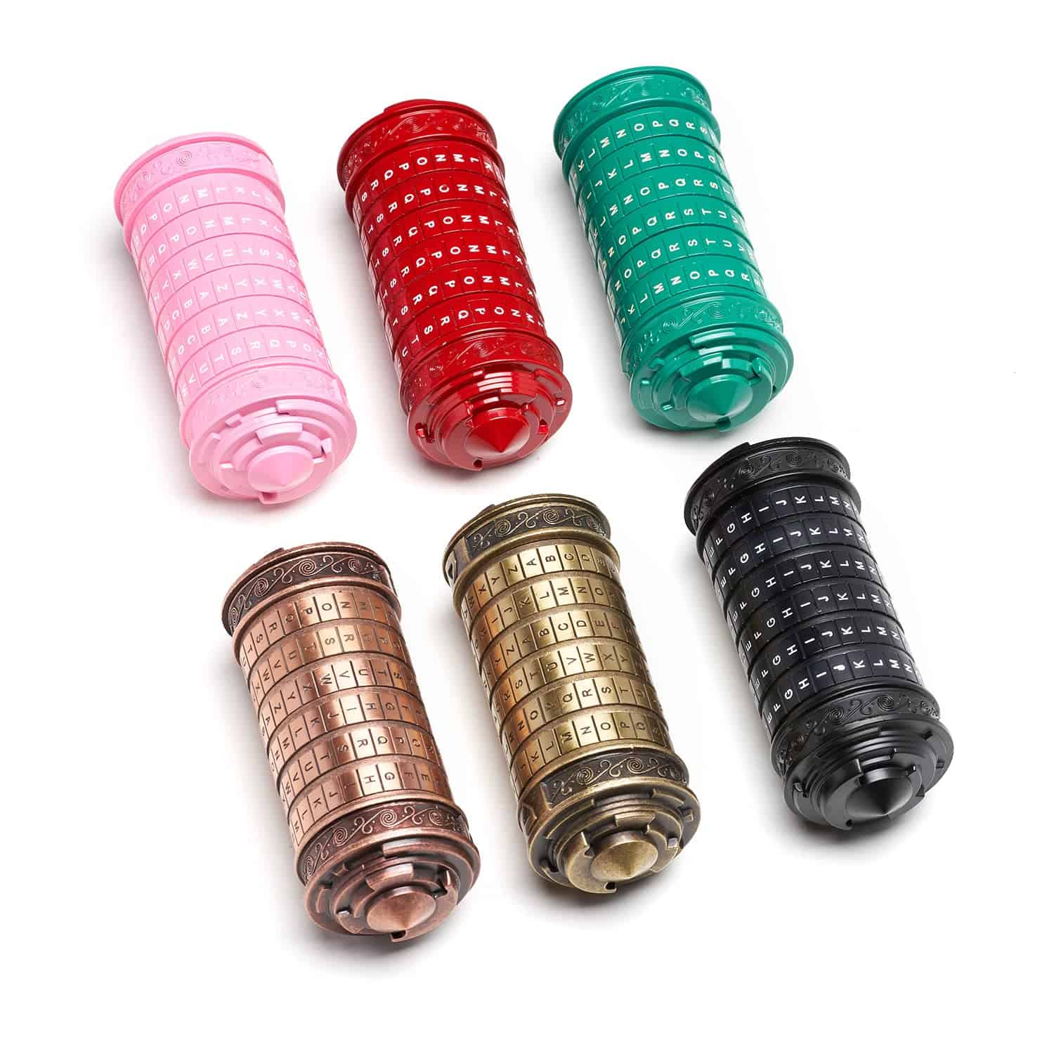 Caja de Rompecabezas de Dinero Cryptex Código -Rosa - Imagen 4