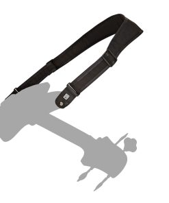 Correa de bajo eléctrico BLACKRAPID ESO para zurdos, negra