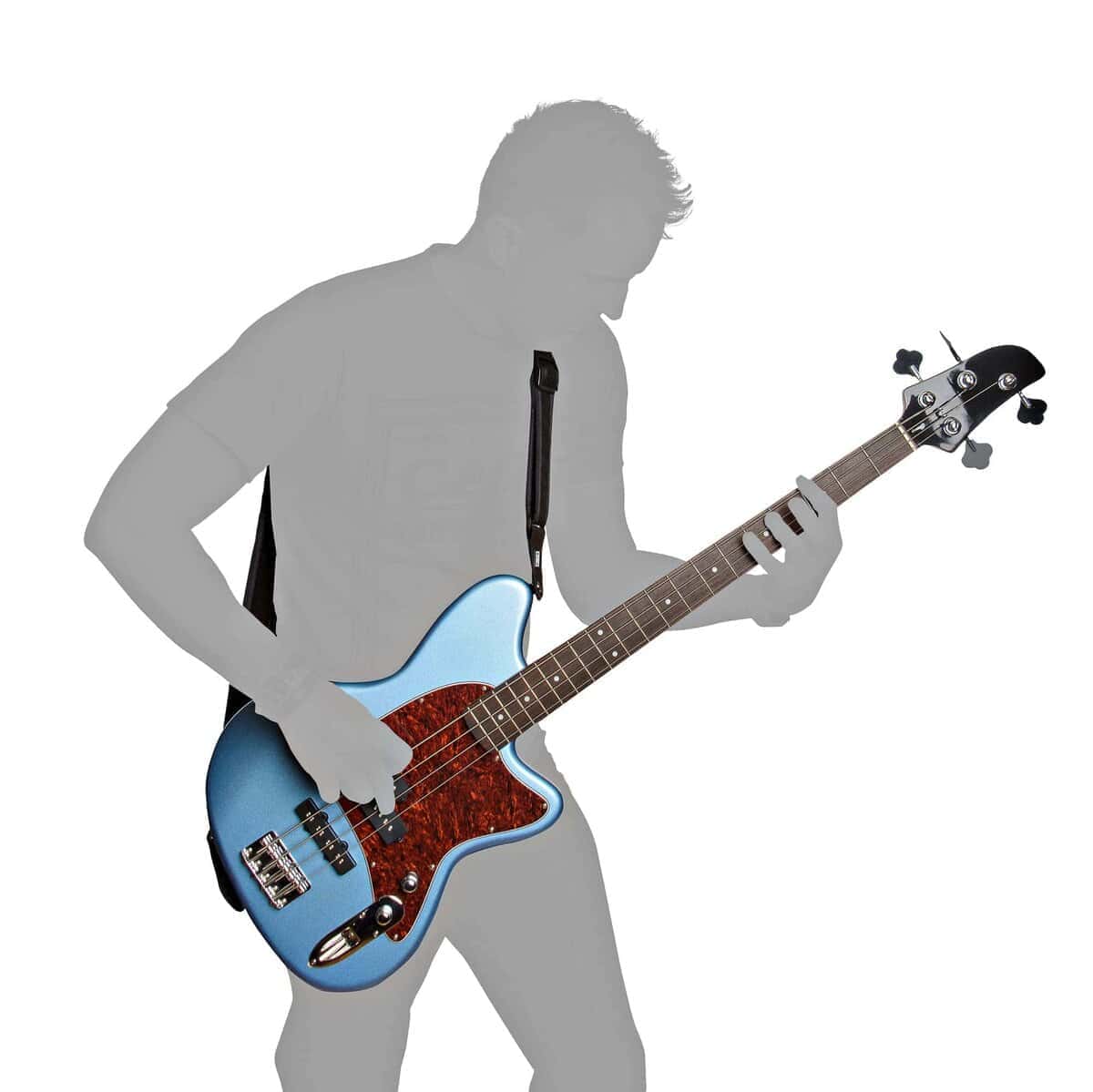 Correa de bajo eléctrico BLACKRAPID ESO para zurdos, negra - Imagen 8