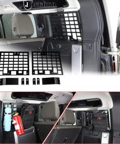 Canasta organizadora de maletero de coche de aleación de