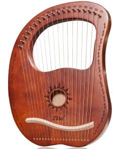 Arpa Lira TienClef de 19 Cuerdas Estilo Antiguo de Grecia