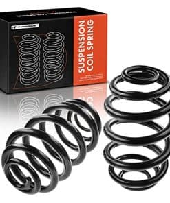 Juego de 2 resortes de suspensión trasera A-Premium