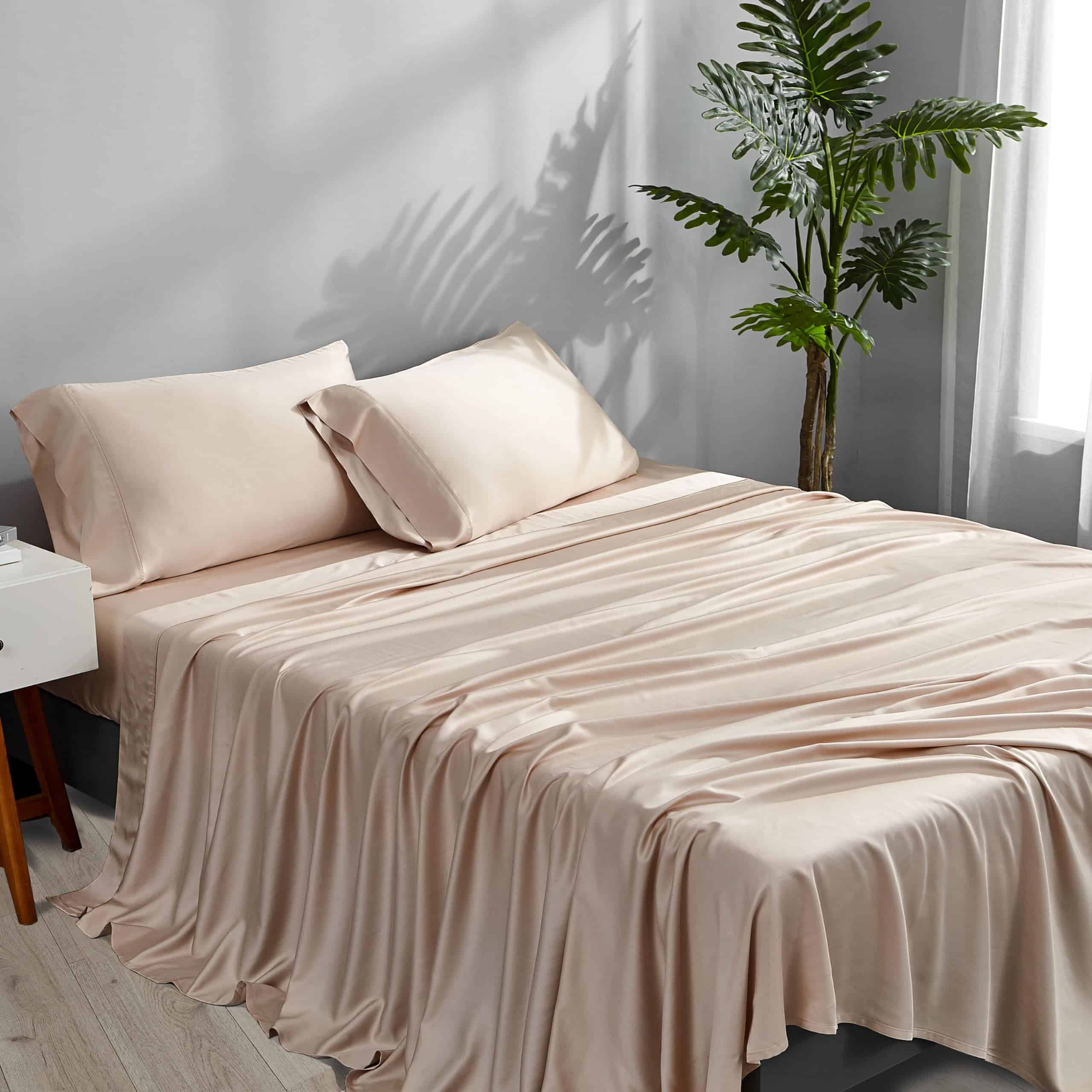 Juego de sábanas ACCURATEX Cooling Twin Size Sand - - Imagen 8