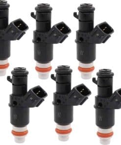6Pcs 16450-RCA-A01 FJ485 Inyectores de Combustible 8