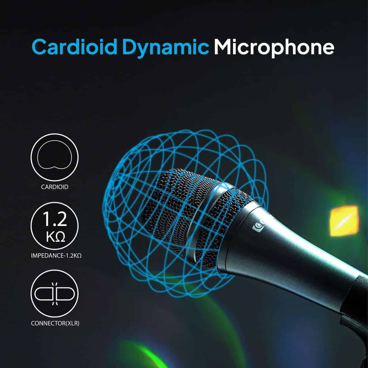 Micrófono Vocal CAROL - Micrófono Dinámico Unidireccional - Imagen 4