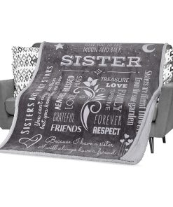 FILO ESTILO Regalos de Cumpleaños para Hermanas, Mantas de