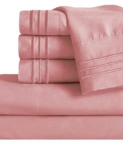 Juego de sábanas completo Mocassi - Juego -Rosa Polvorienta