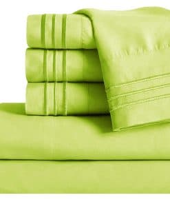 Juego de sábanas Mocassi Cali King - 1800 sábanas de ropa