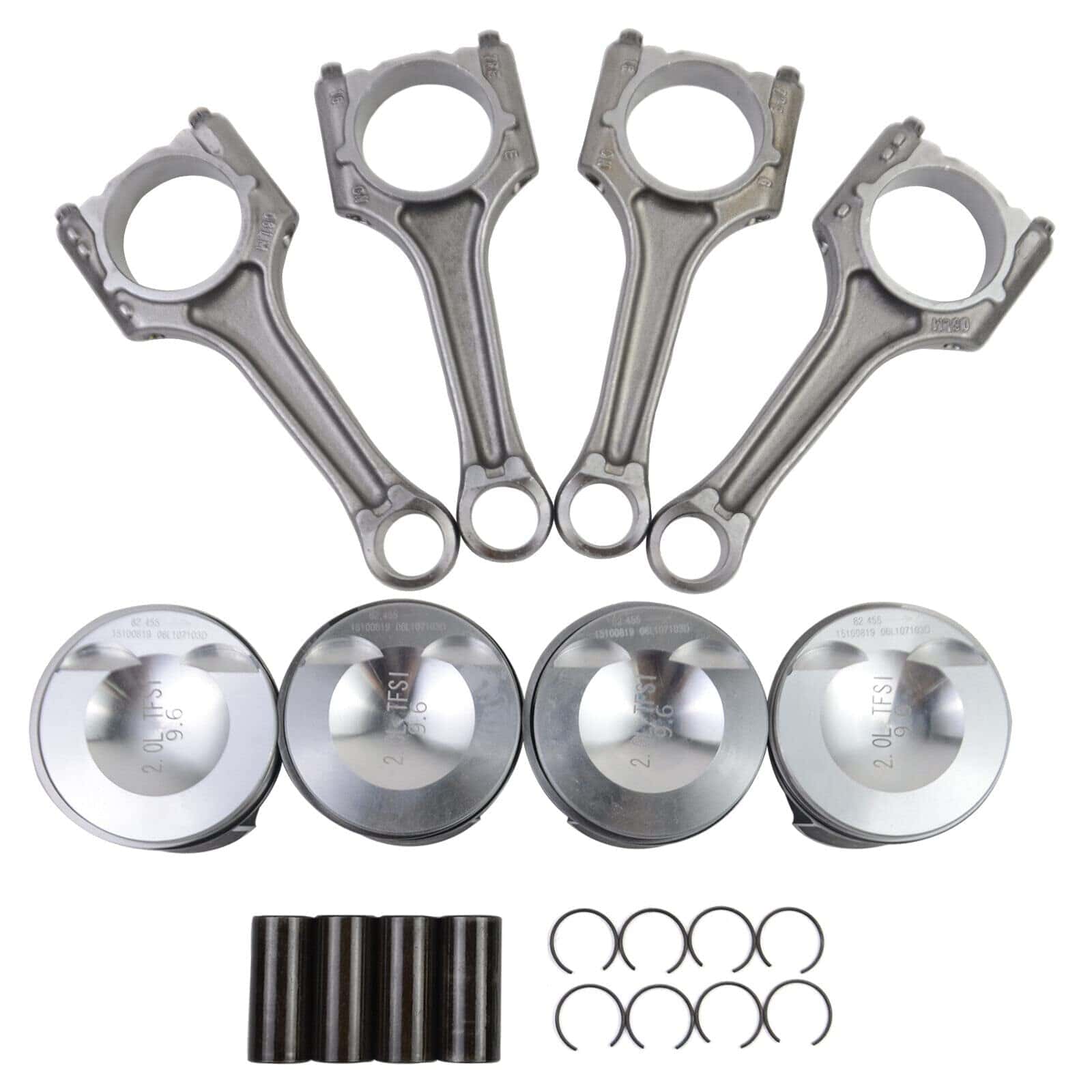 Set de Biela de Pistón de Motor EA888 23mm Repuesto para - Imagen 3
