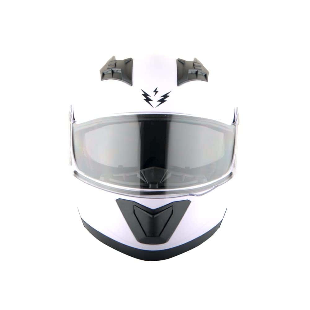 Casco de motocicleta modular 1Storm con visera doble y luz - Imagen 8