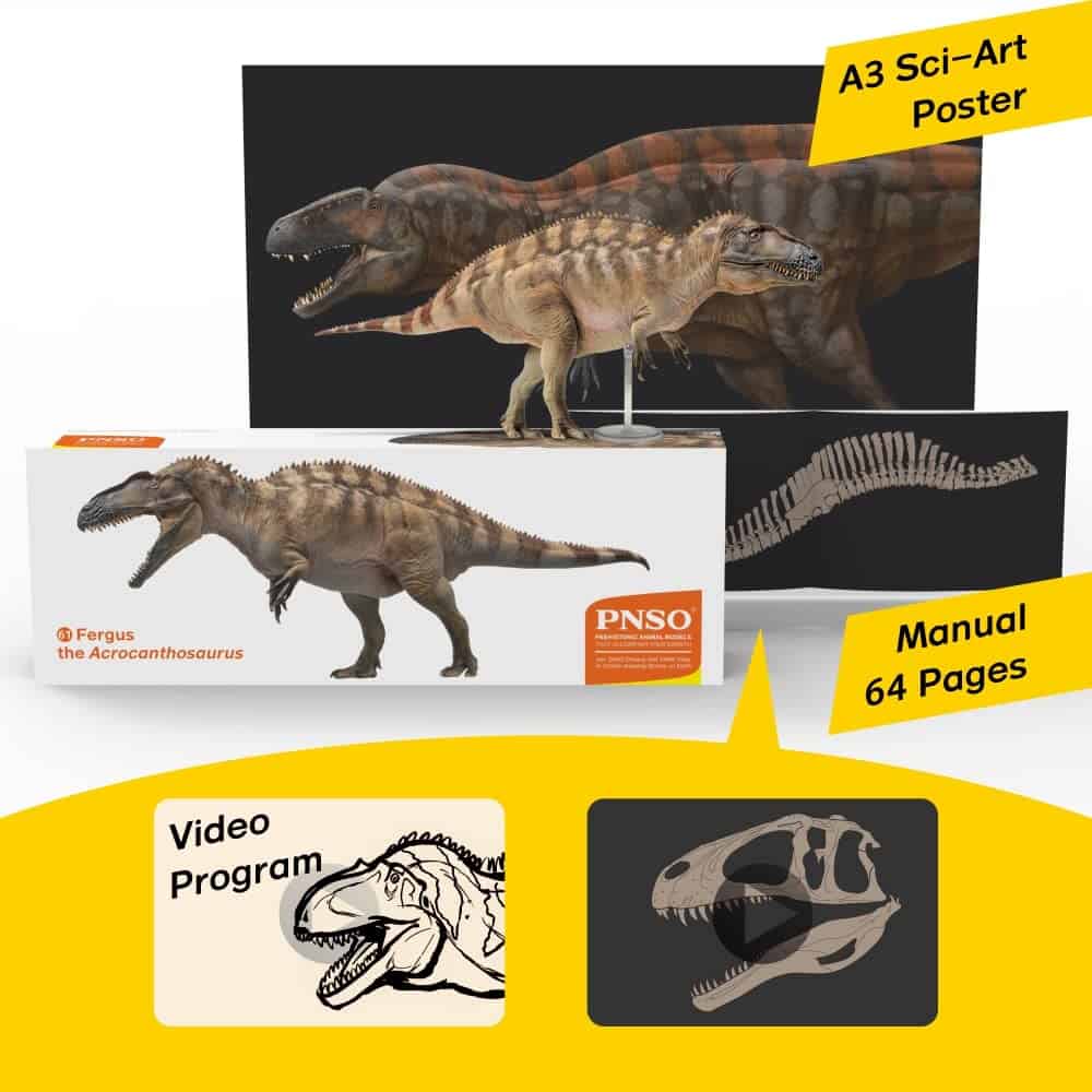 Modelos de Dinosaurios Prehistóricos PNSO (61Fergus el - Imagen 4