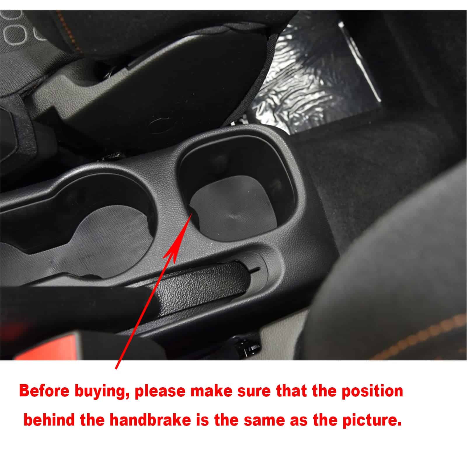 YJYWZH Caja Reposabrazos para Chevrolet Chevy Trax 2016 - Imagen 3