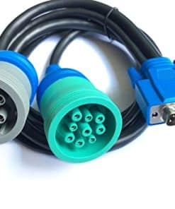 Cable de diagnóstico DB15 a tipo 2 de 9 pines y 6 pines 3ft