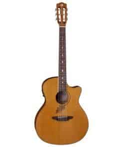Guitarra Acústica-eléctrica de Nylon Luna Woodland Cedar -